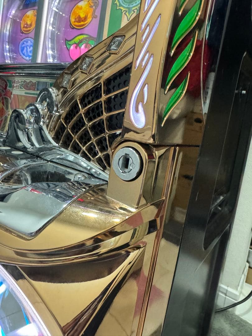 緑ドン キラメキ！炎のオーロラ伝説 スロット コイン不要機 実機