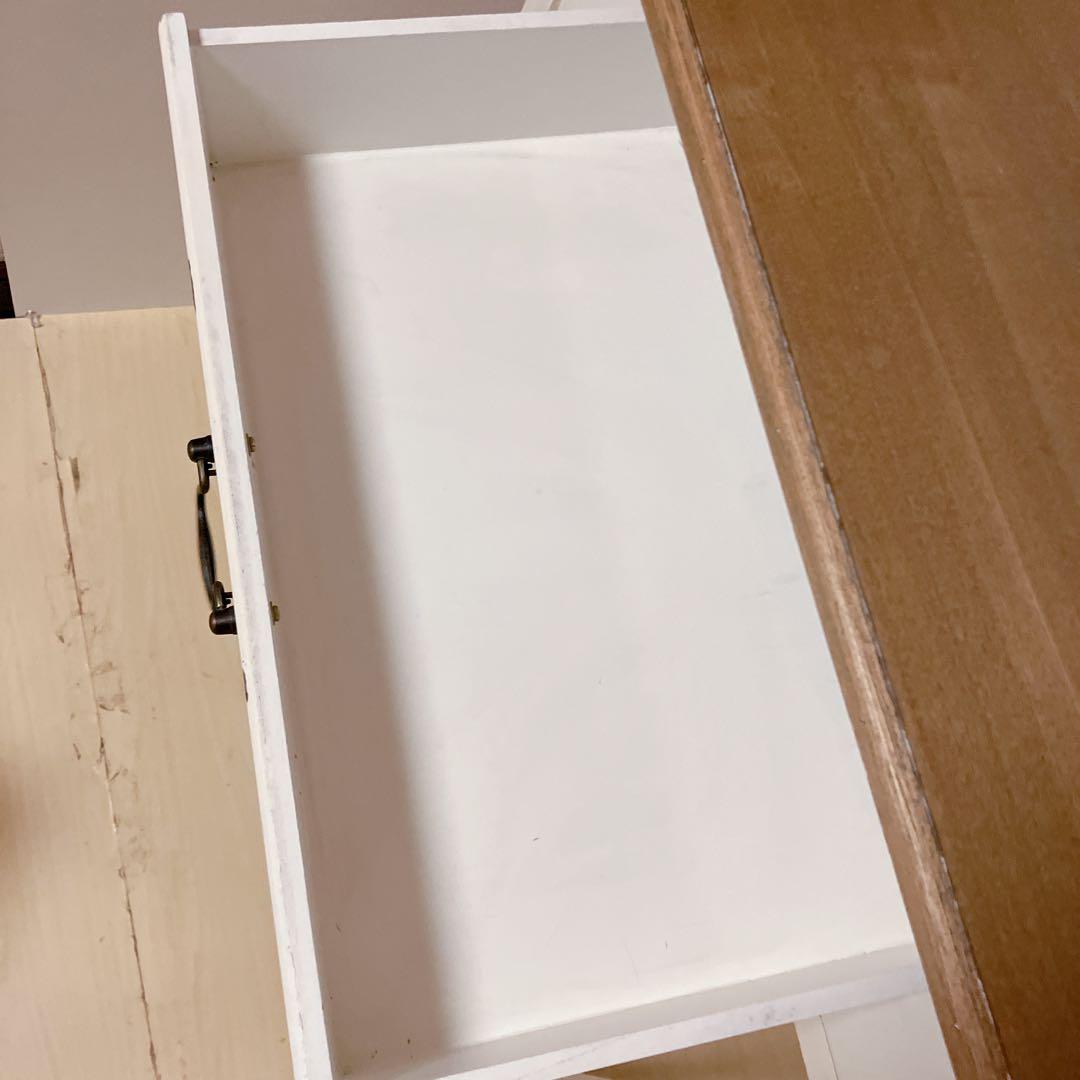 東谷　アンティーク調　デスク＆チェアセット　カントリー風　木製デスク　木製チェア