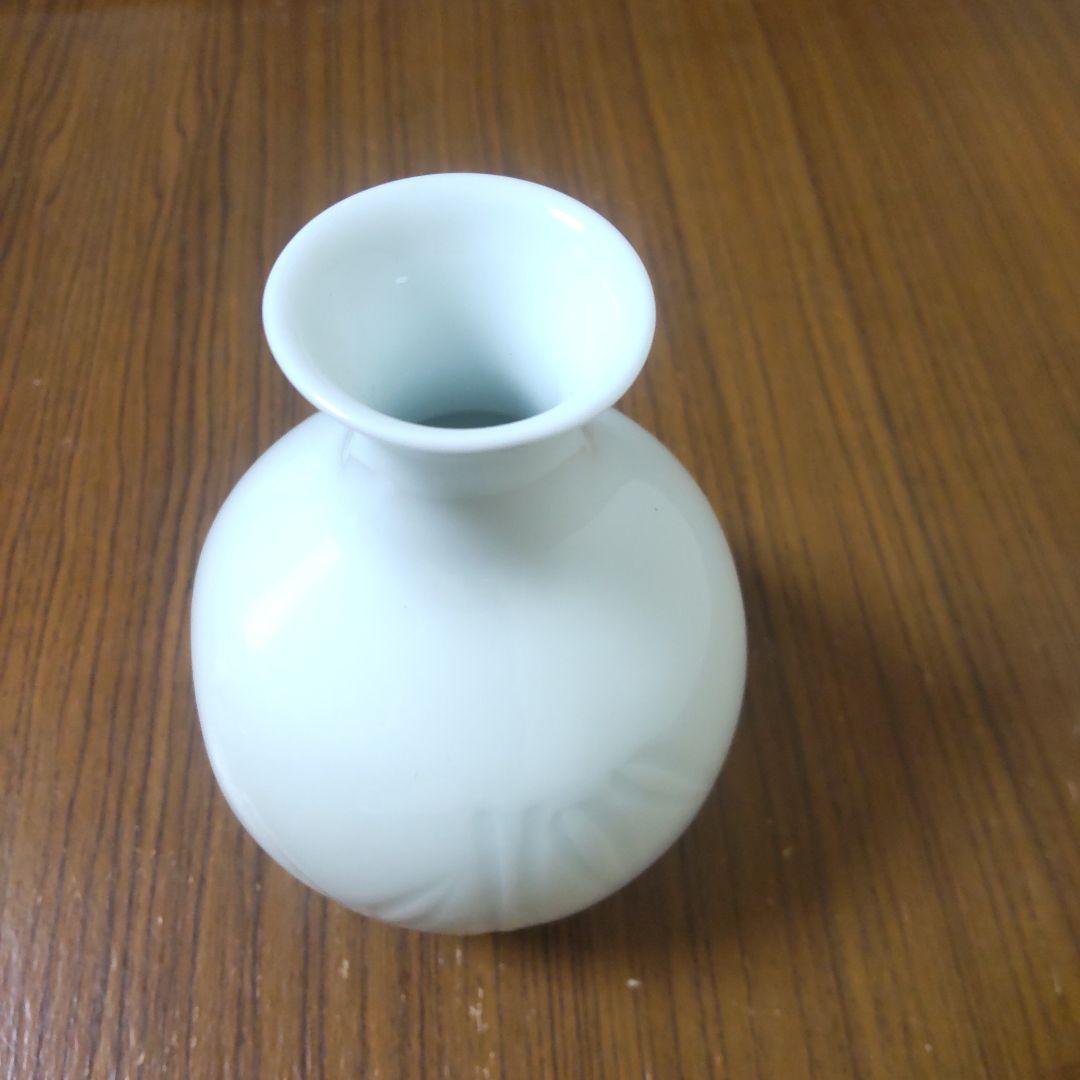 中村清六 白磁彫 揃酒器 有田焼 高麗庵 清六窯 竹葉文 徳利二客 お猪口