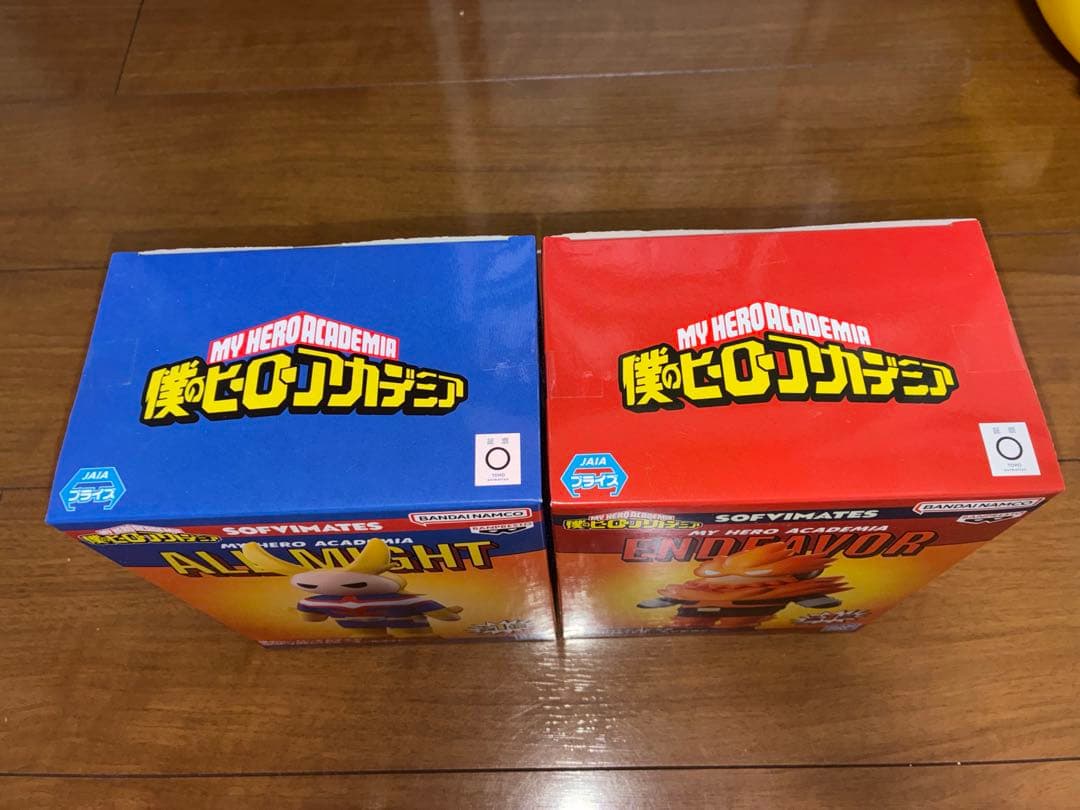 僕のヒーローアカデミア SOFVIMATES オールマイト エンデヴァー ソフビ