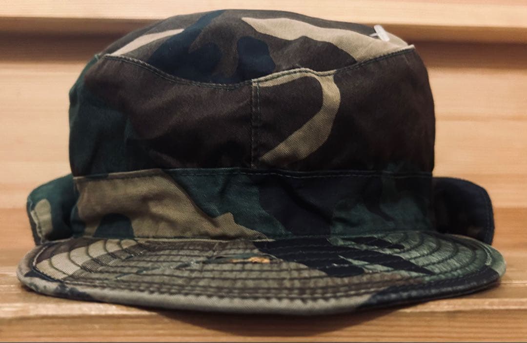 キャップ 帽子 80s US A.R.M.Y 軍物 アメリカ 軍 迷彩 カモフラ