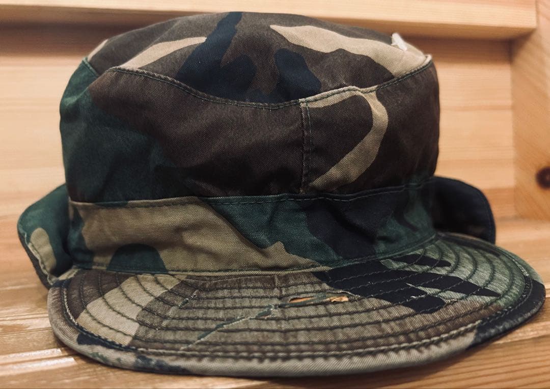 キャップ 帽子 80s US A.R.M.Y 軍物 アメリカ 軍 迷彩 カモフラ