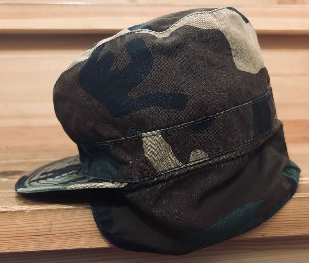 キャップ 帽子 80s US A.R.M.Y 軍物 アメリカ 軍 迷彩 カモフラ