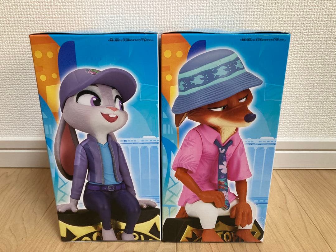 ズートピア モニタートップフィギュア ニック ジュディ フィギュア 2個