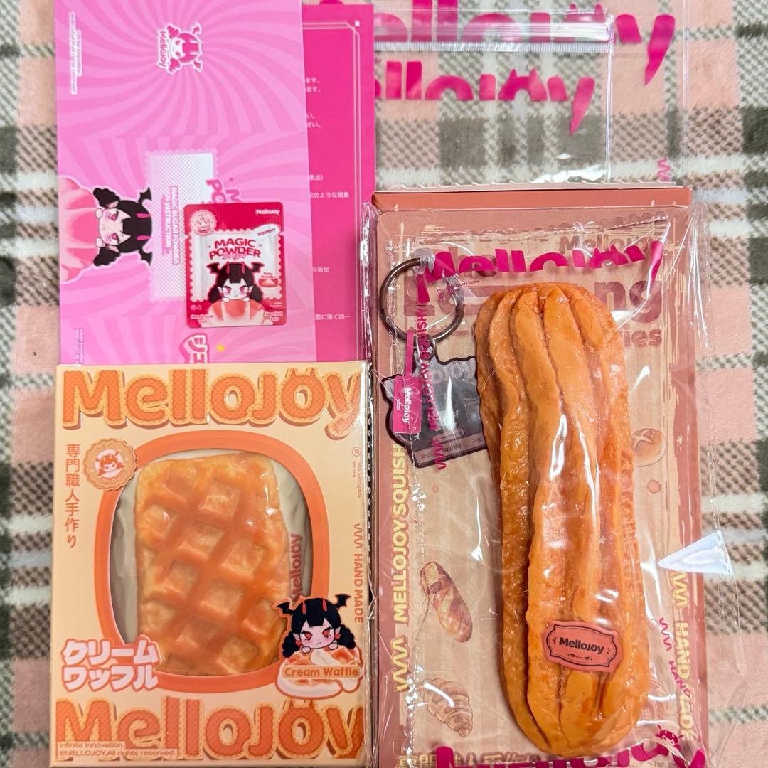 新品未使用 Mellojoy クリームワッフル チュロス 2点セット - メルカリ