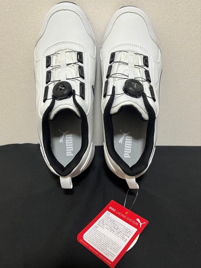 高橋希美Puma ライダー 2.0 ホワイト ディスク ロー27センチ