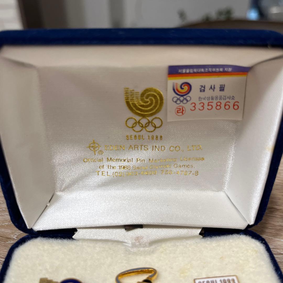 1988年ソウルオリンピックのピンバッジ - メルカリ
