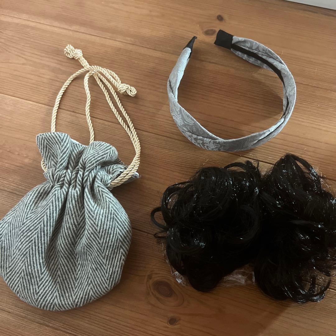 ひよこ商店　七五三　花柄　3歳　被布セット