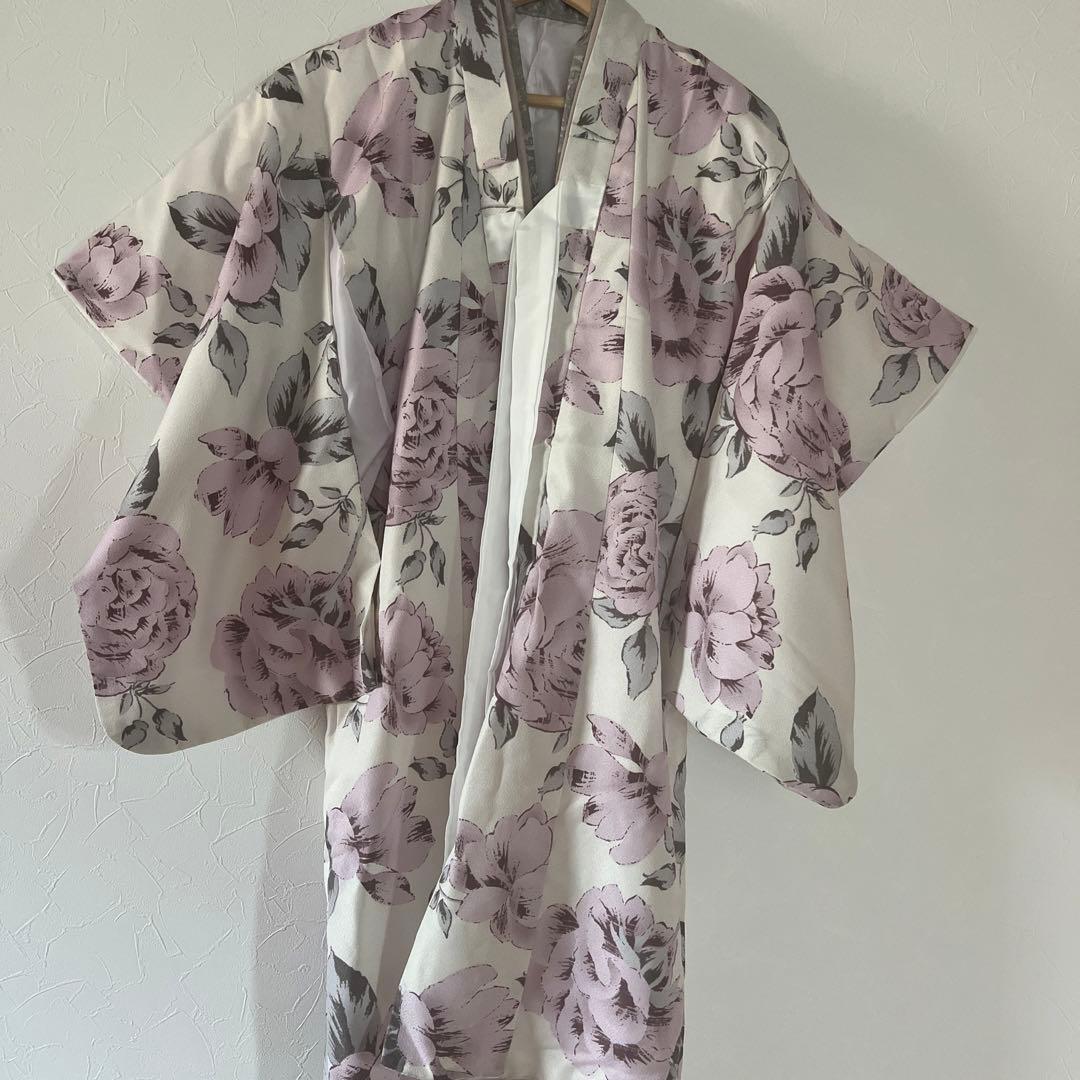 ひよこ商店　七五三　花柄　3歳　被布セット