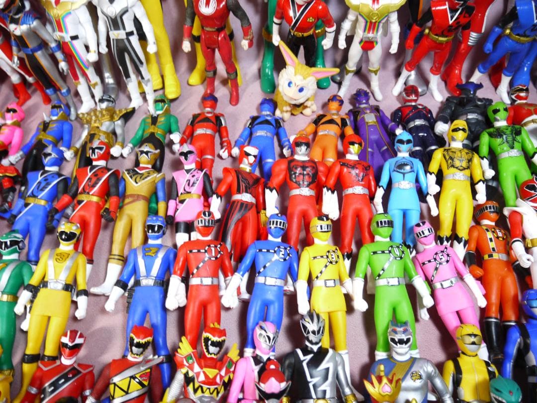 専用】スーパー戦隊シリーズ ビッグサイズソフビフィギュアなど 119体