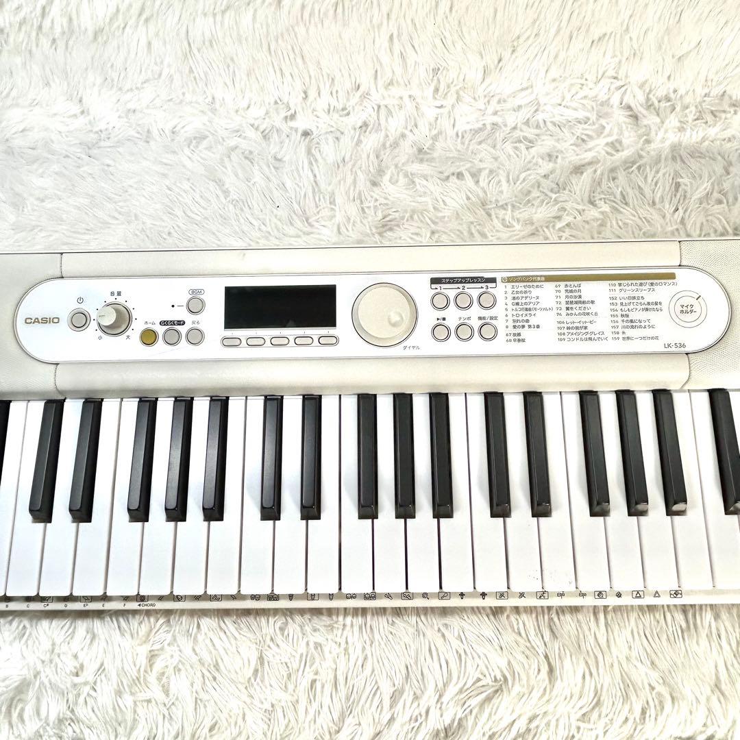 2025年最新】Casio LK-536 光ナビゲーション カシオトーン - メルカリ