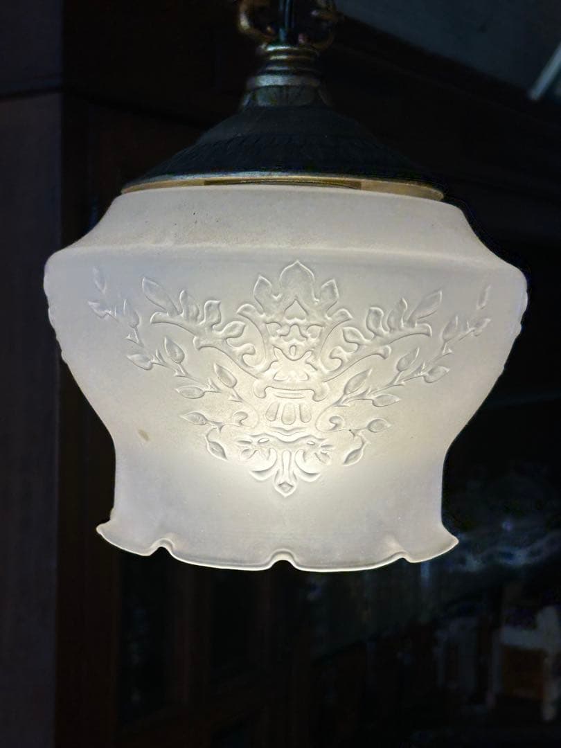 アンティーク ペンダントライト 4台+少し傷あり1台