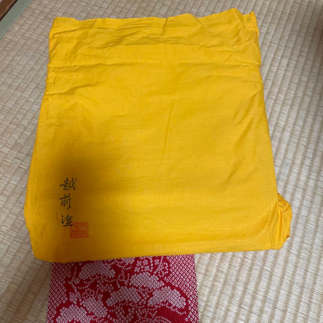 祝　京都　お盆　越前塗　結納儀　総絞り付き　京都　おか善