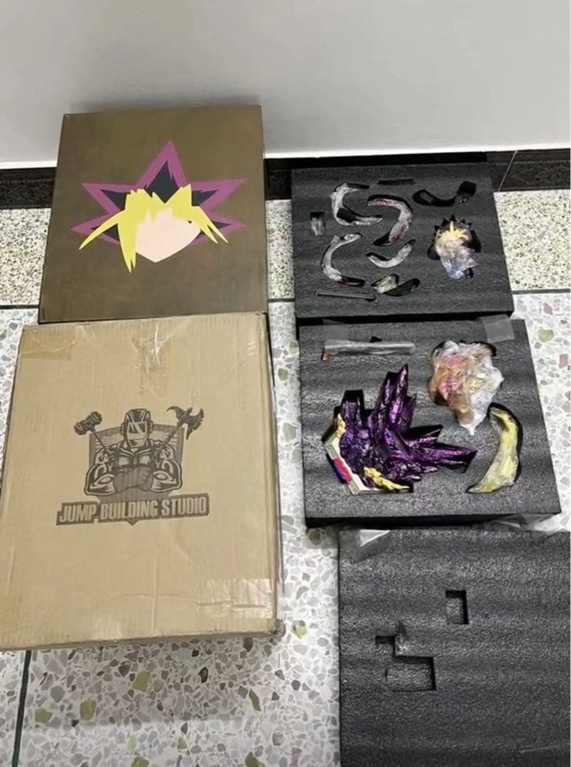 遊戯王 アテム ガレージキット ガレキ スタチュー ②