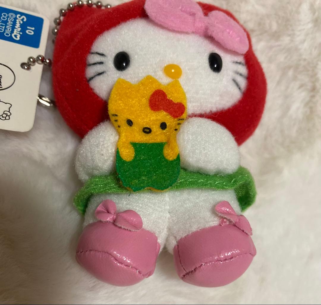 【希少】ハローキティ 富山限定 チューリップ ボールチェーン キティ