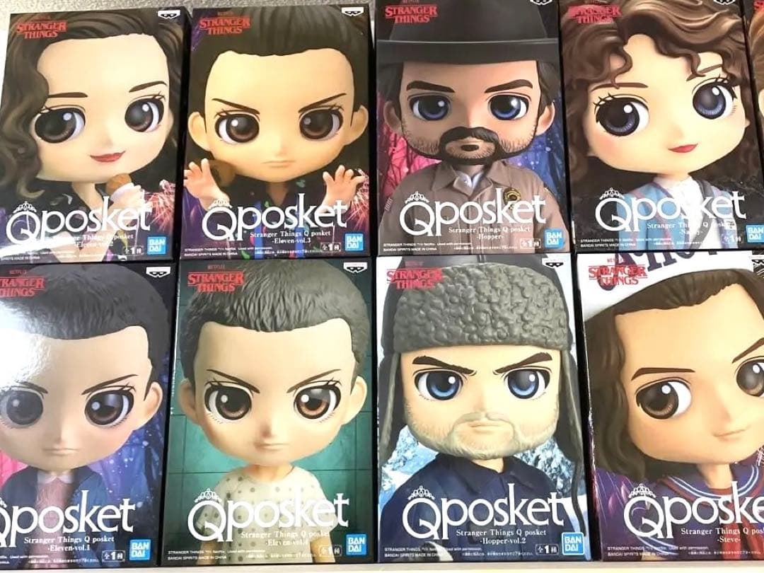 ストレンジャーシングス qposket 17体セット ストレンジャーシングス