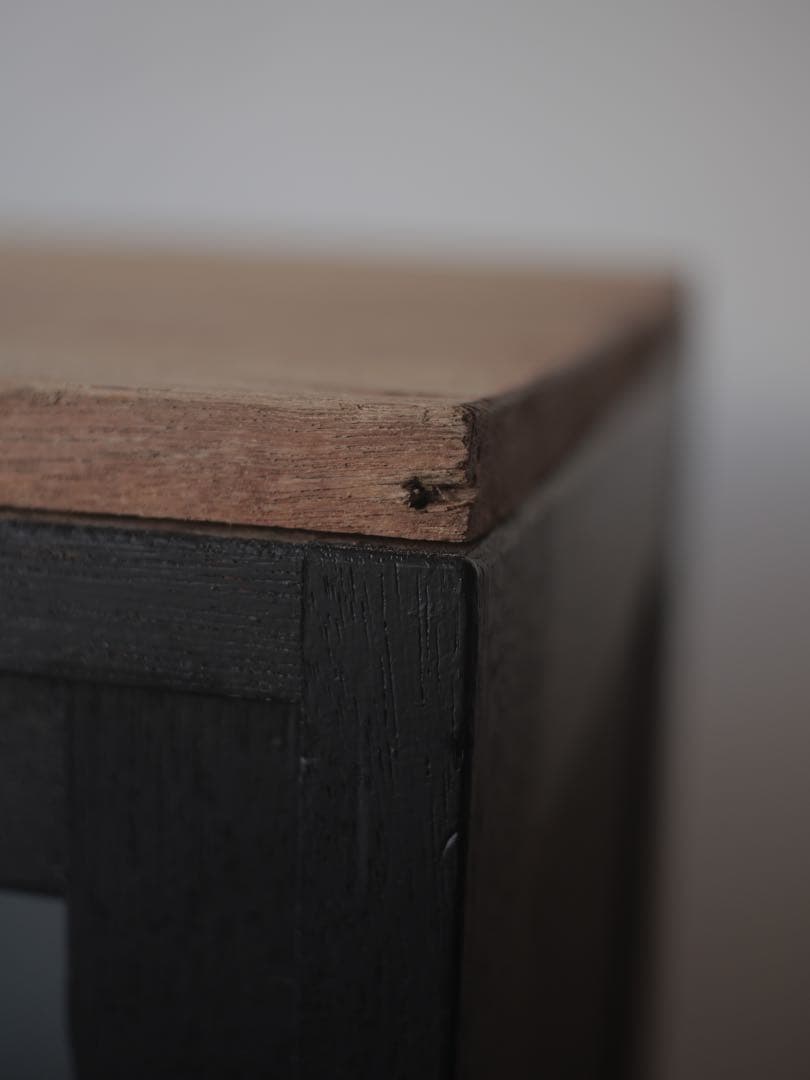 収納棚　食器棚　収納　カウンター　台　古家具　古道具　アンティーク　昭和レトロ