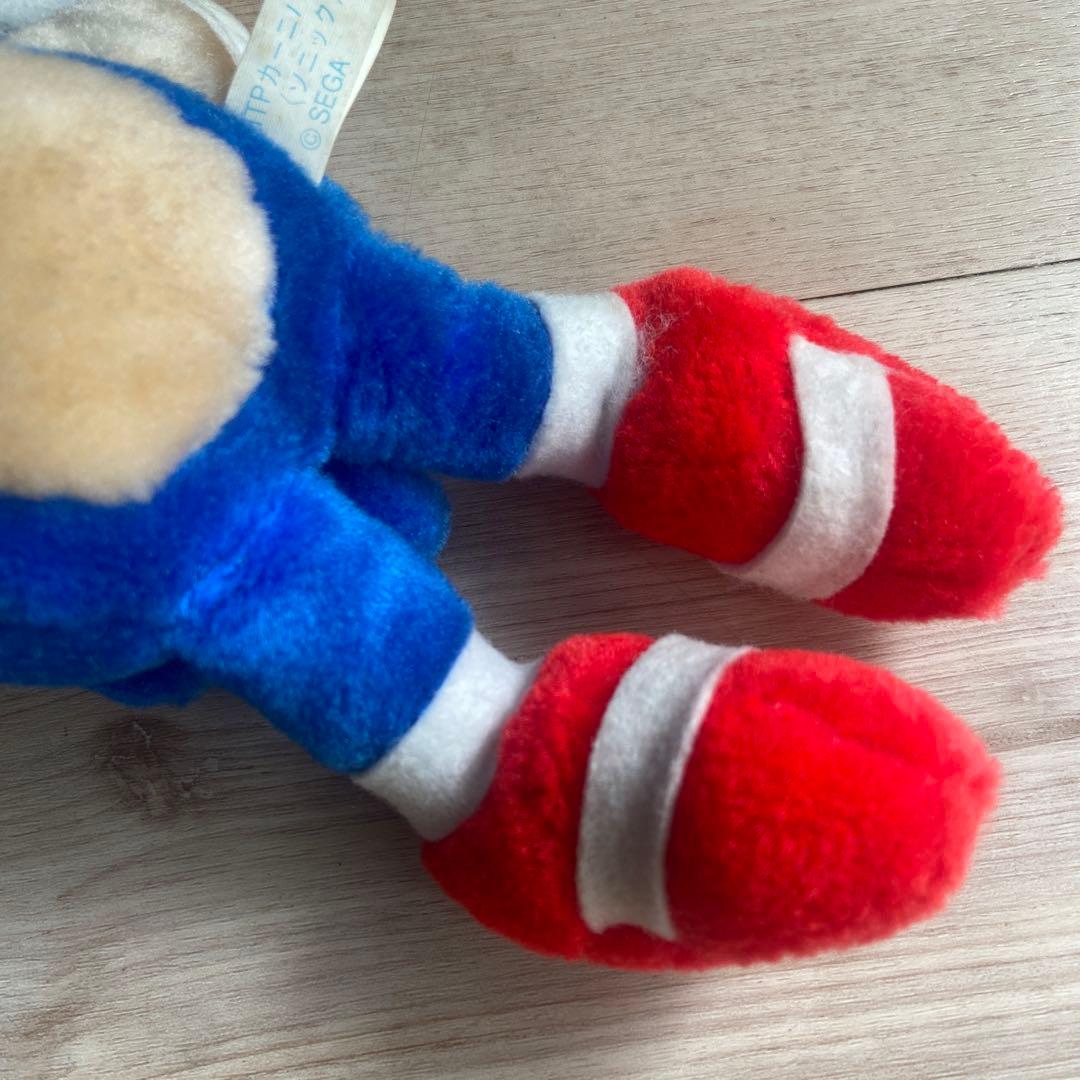 セガハイテクパーク景品 ソニック ぬいぐるみ SEGA 平成レトロ 非売品