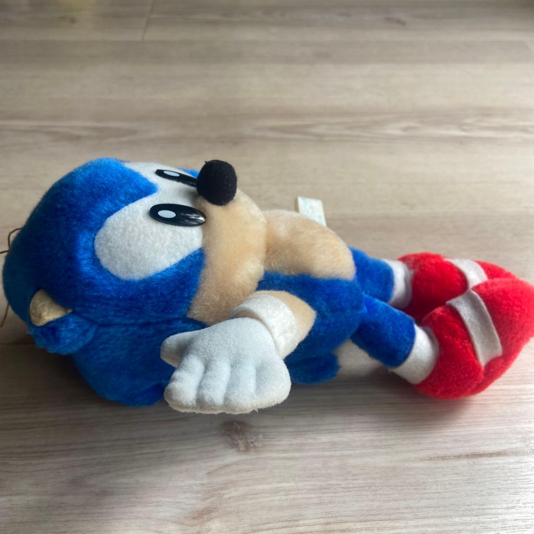 セガハイテクパーク景品 ソニック ぬいぐるみ SEGA 平成レトロ 非売品