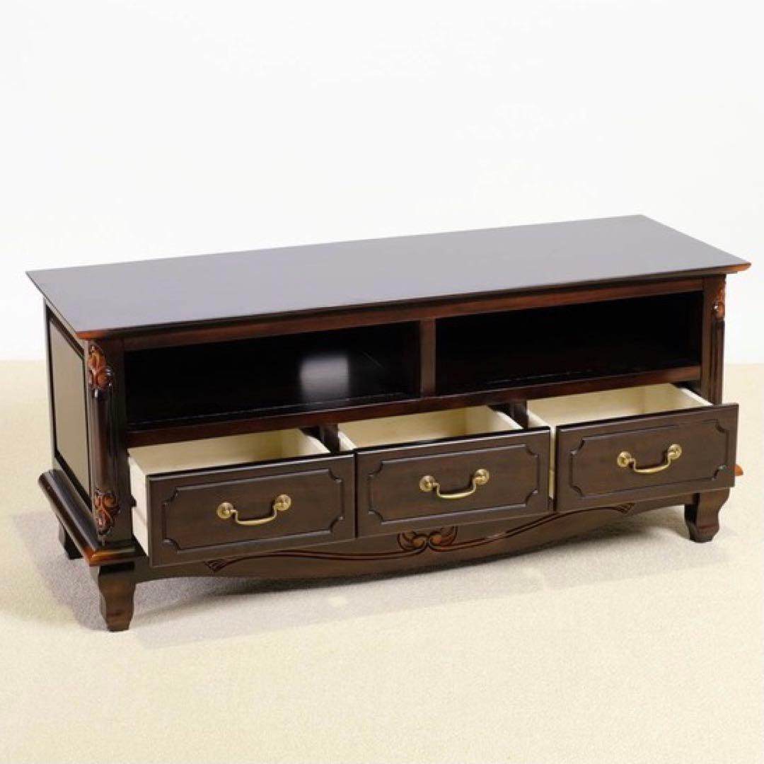 D 新品 TVボード S ブラウン テレビ台 AVラック テレビラック 収納