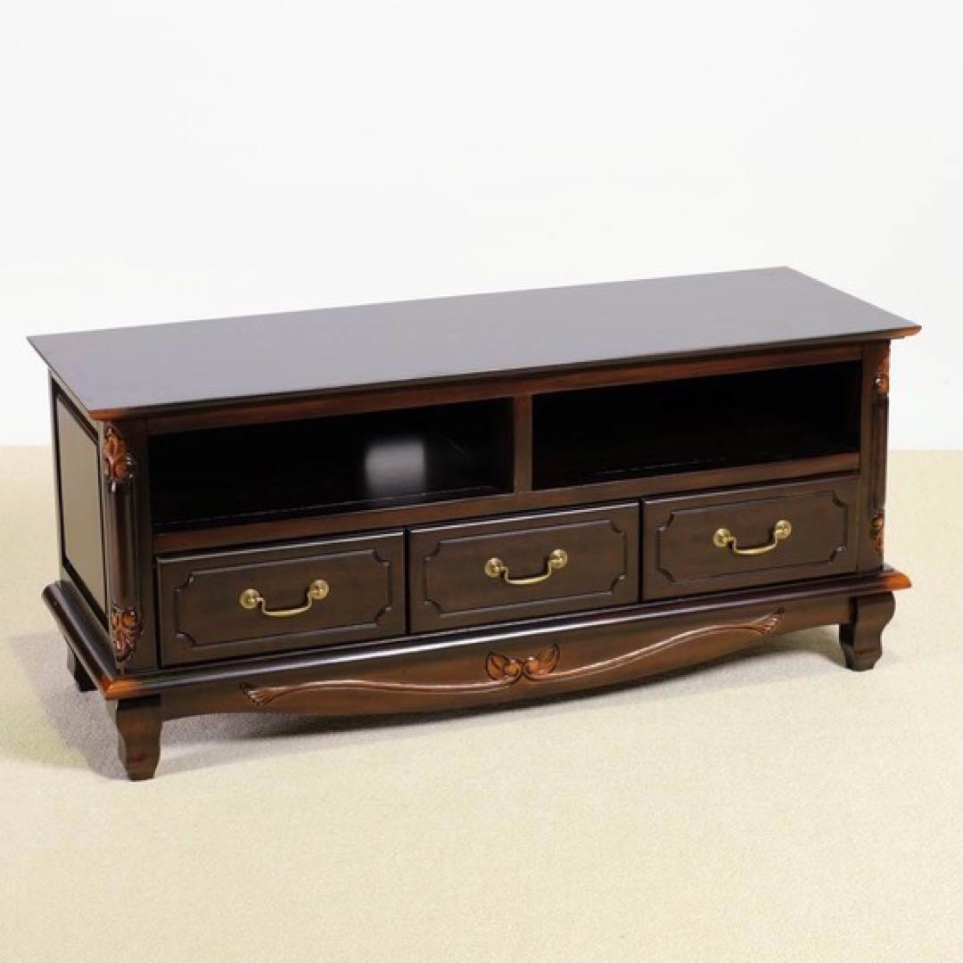 D 新品 TVボード S ブラウン テレビ台 AVラック テレビラック 収納