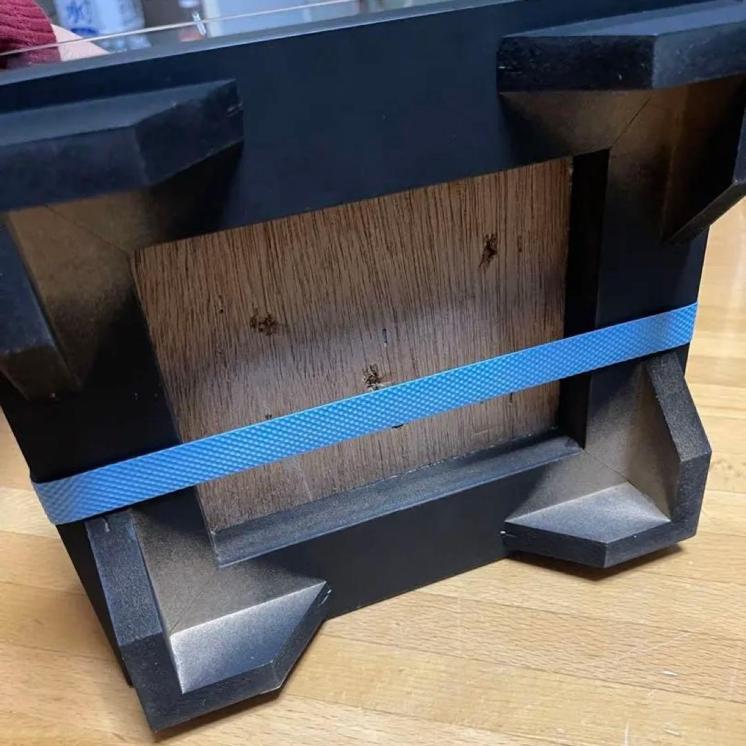 甲州水晶貴石細工　置物 水晶　アベンチュリン　虎目石　ガラスケース　証明書付き