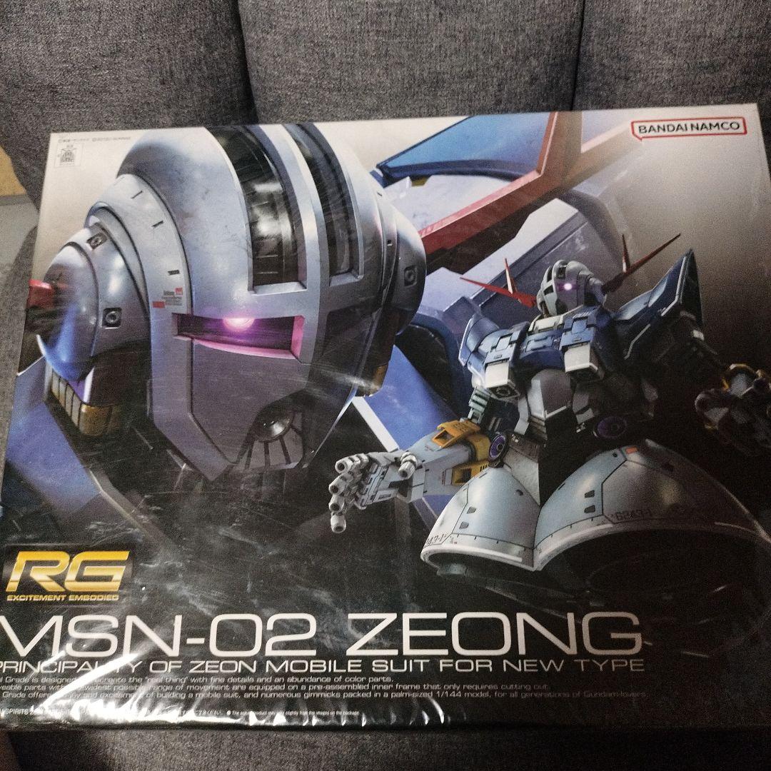 RG MSN-02 ZEONG 1/144 プラモデル - メルカリ