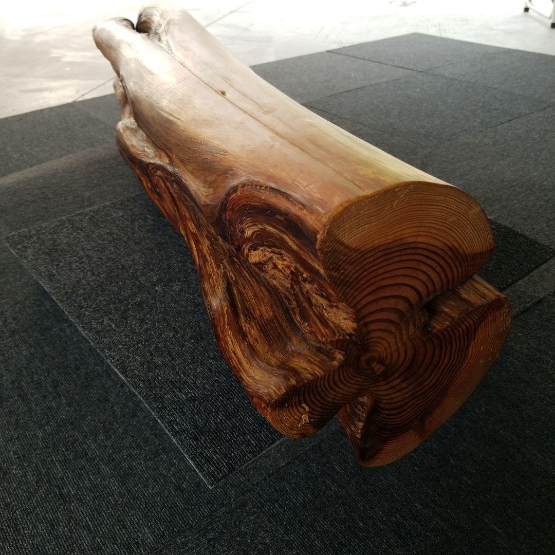 オブジェ置物《杉の珍木》☆稀少限定《四つ葉のクローバー》幸運&希望頼める便発送