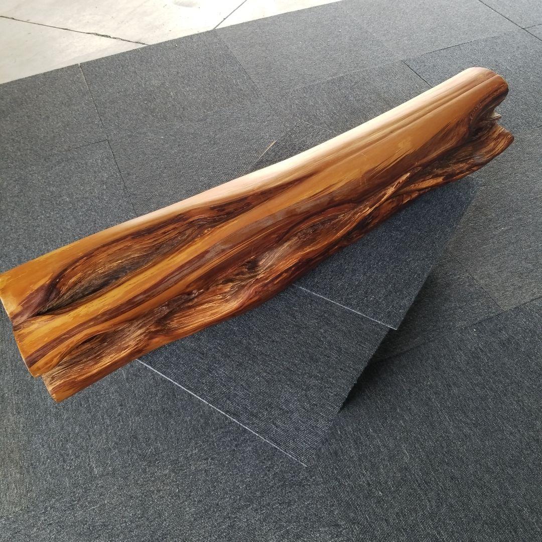 オブジェ置物《杉の珍木》☆稀少限定《四つ葉のクローバー》幸運&希望頼める便発送