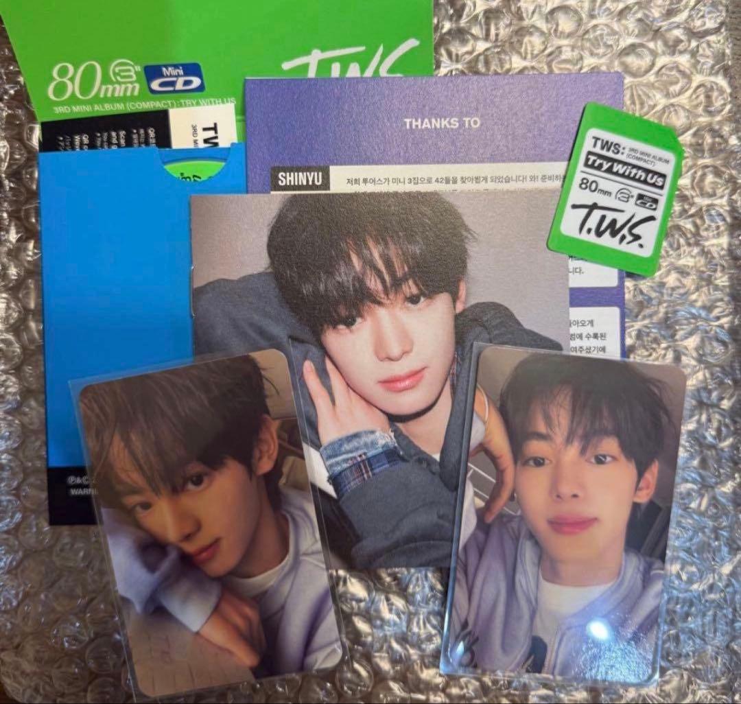 TWS TRY WITH US compact ver ハンジン - メルカリ