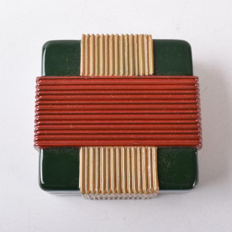 茶道具 輪島塗 喜三誠志作 糸巻香合 共箱 V 7567 - メルカリ