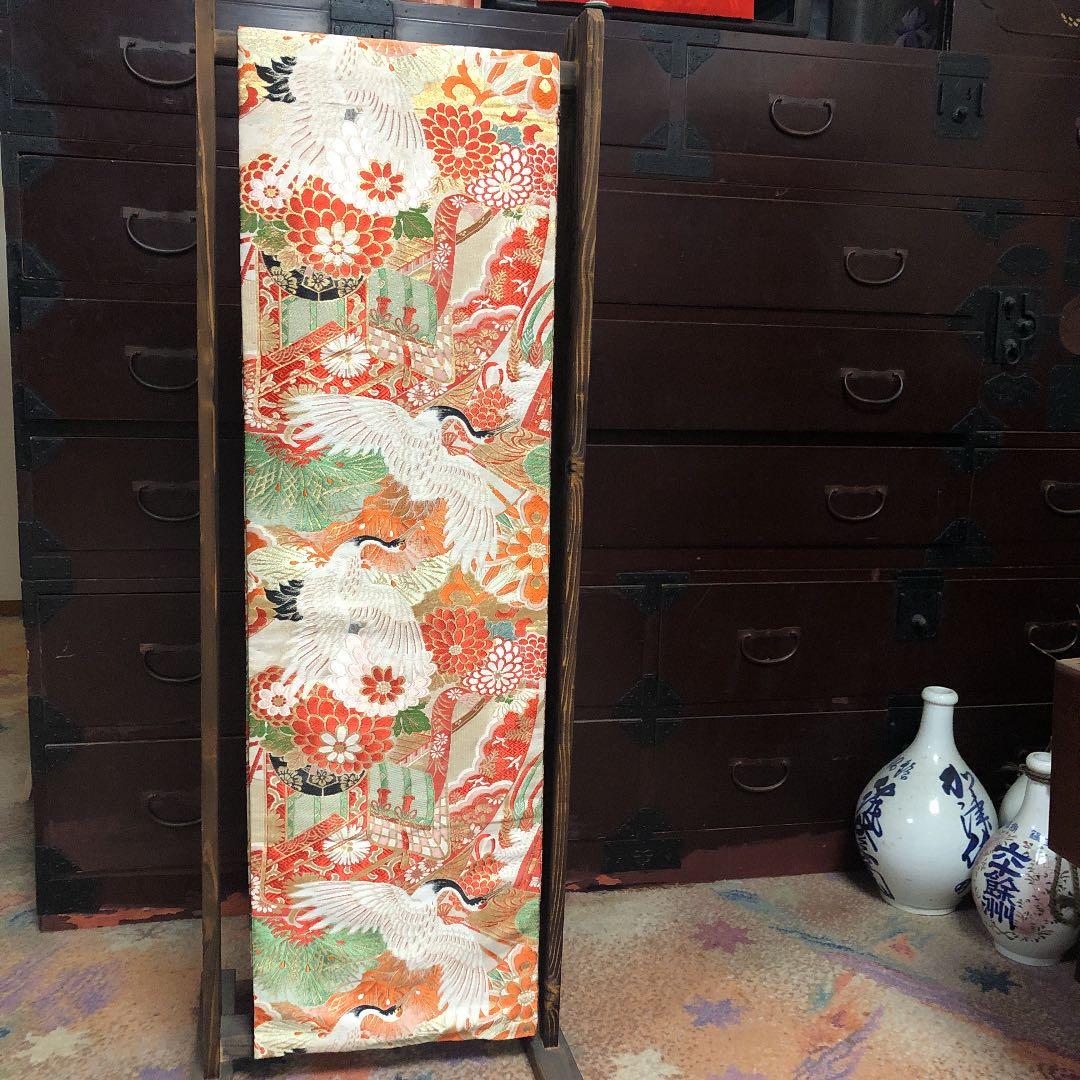 袋帯、飾り帯　骨董帯　古布