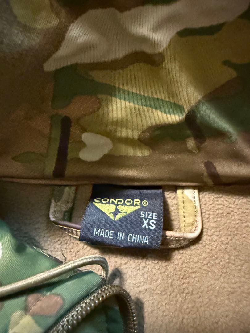 CONDOR コンドル　サミット　マルチカム 美品　ソフトシェルジャケット②