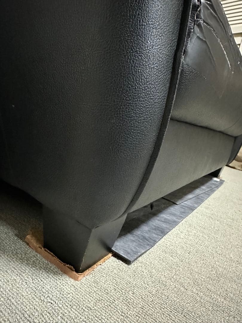 牛革2人掛けソファ