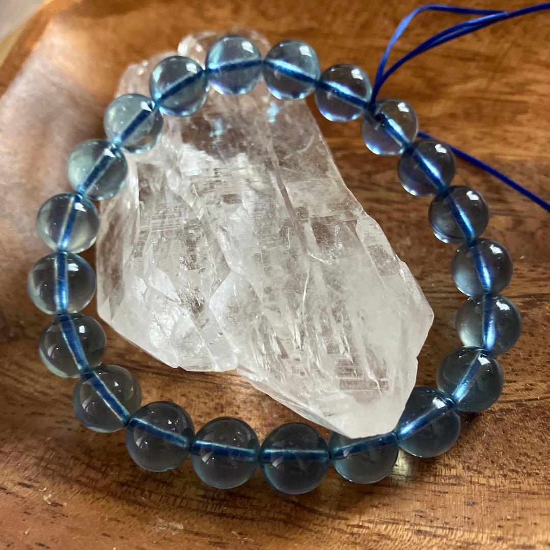 マクラメ編み ローズクォーツ 三日月 ハンドメイド ネックレス