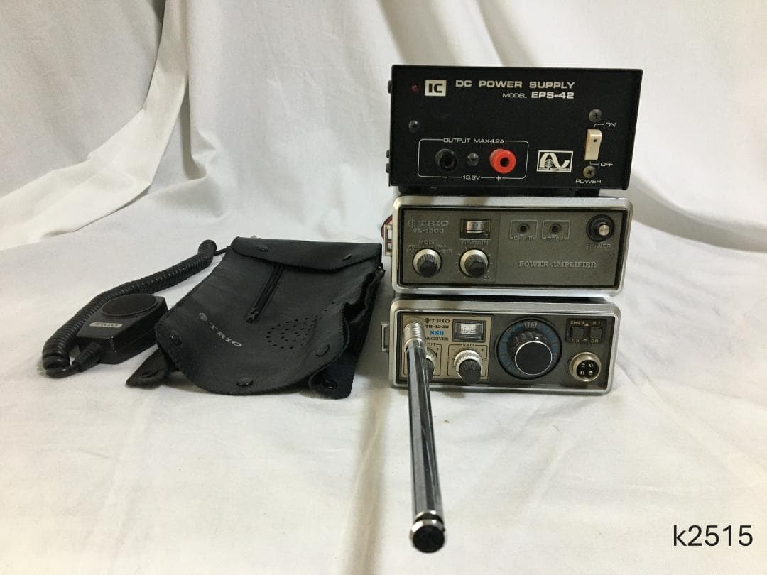 TRIO-TR1300 6m SSB 無線機 VL-1300 EPS-42まとめ - メルカリ