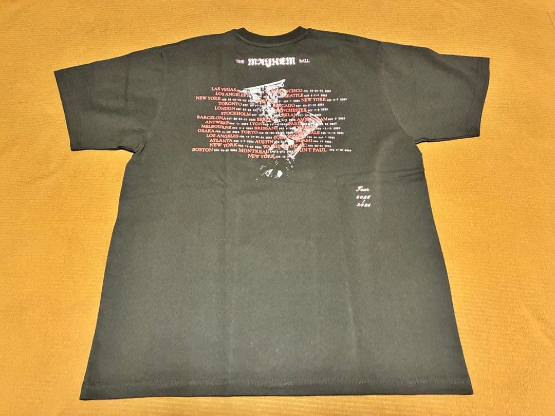 会場限定 LadyGaga 2026 MAYHEM Ball 公式Tシャツ L - メルカリ