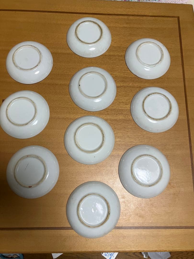 メ4724 アンティーク古伊万里 色絵草花文鉢 径13㎝10客 - メルカリ