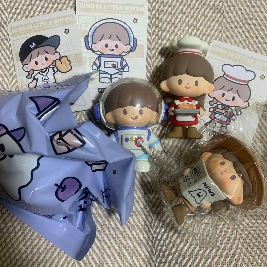 zZotonフィギュア4点卓大王モリンタmolintaリットル魔女シリーズ