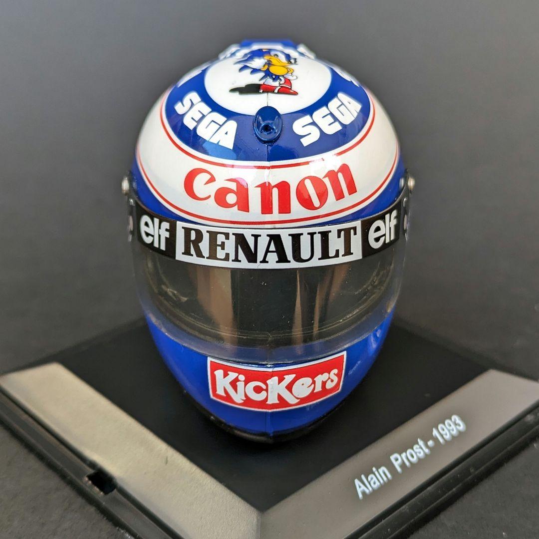 デアゴスティーニ ヘルメット コレクション 1/5 アラン・プロスト 1993
