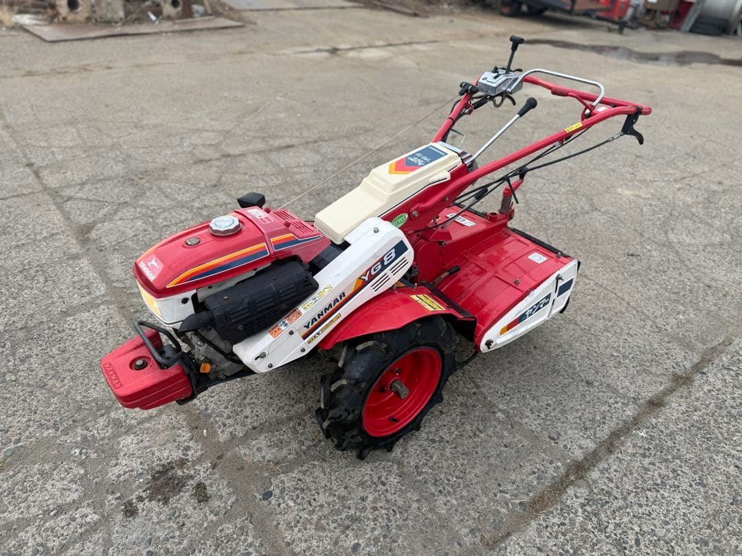 「新潟県長岡発」ヤンマー 耕運機 YG8 8馬力　ガソリン 管理機 動作確認済み