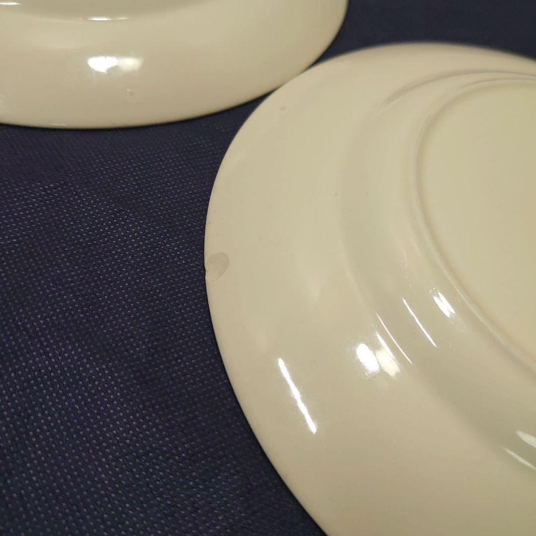 ウェッジウッド EDME 皿 Queen's ware ブルー 緑20.5センチ - メルカリ