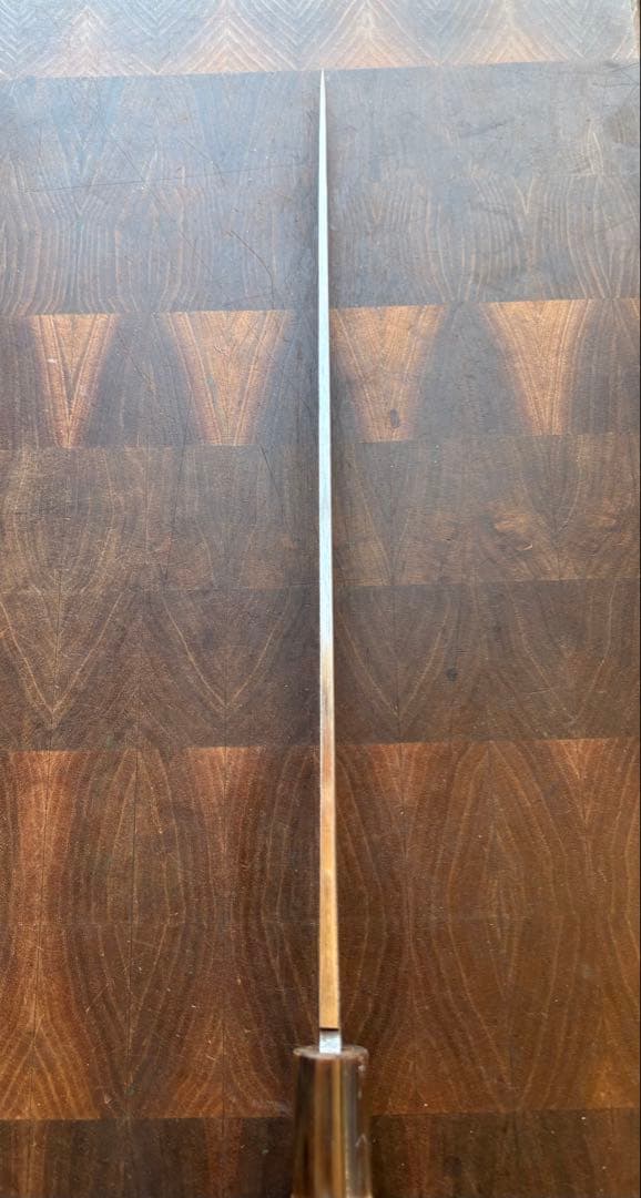 正本　築地　霞　柳刃　330mm 尺一　包丁　白鋼　和包丁　研ぎ済　刺身