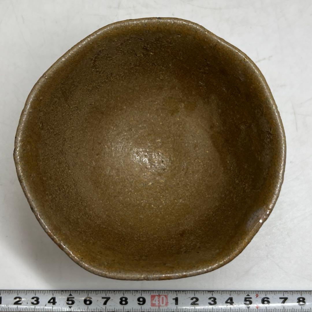 江戸初期 古唐津茶碗 口径11.8cm 東キ7-0806☆2F