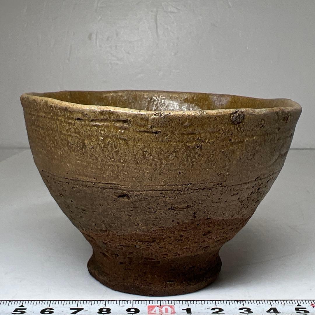 江戸初期 古唐津茶碗 口径11.8cm 東キ7-0806☆2F