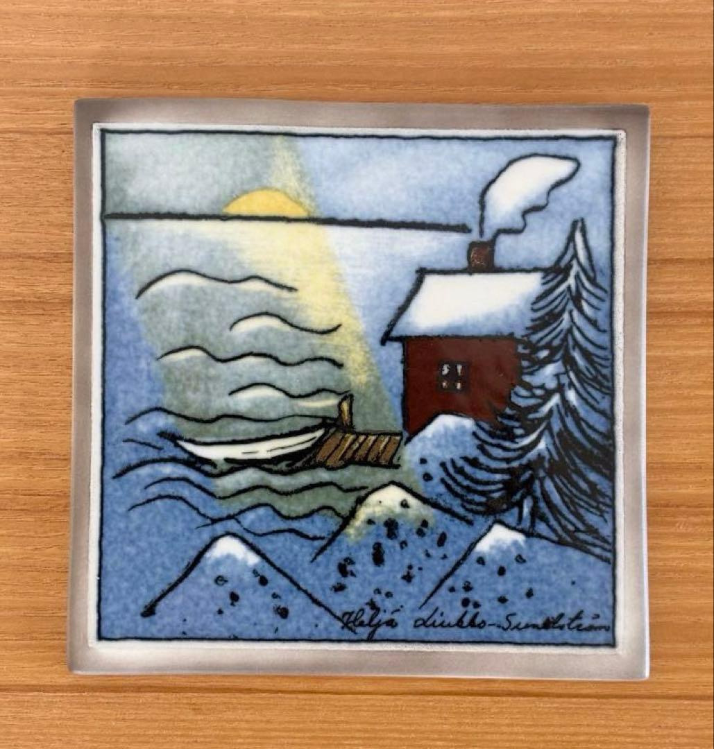 ARABIA ヘルヤ \"Kesäunelma\" 陶板画