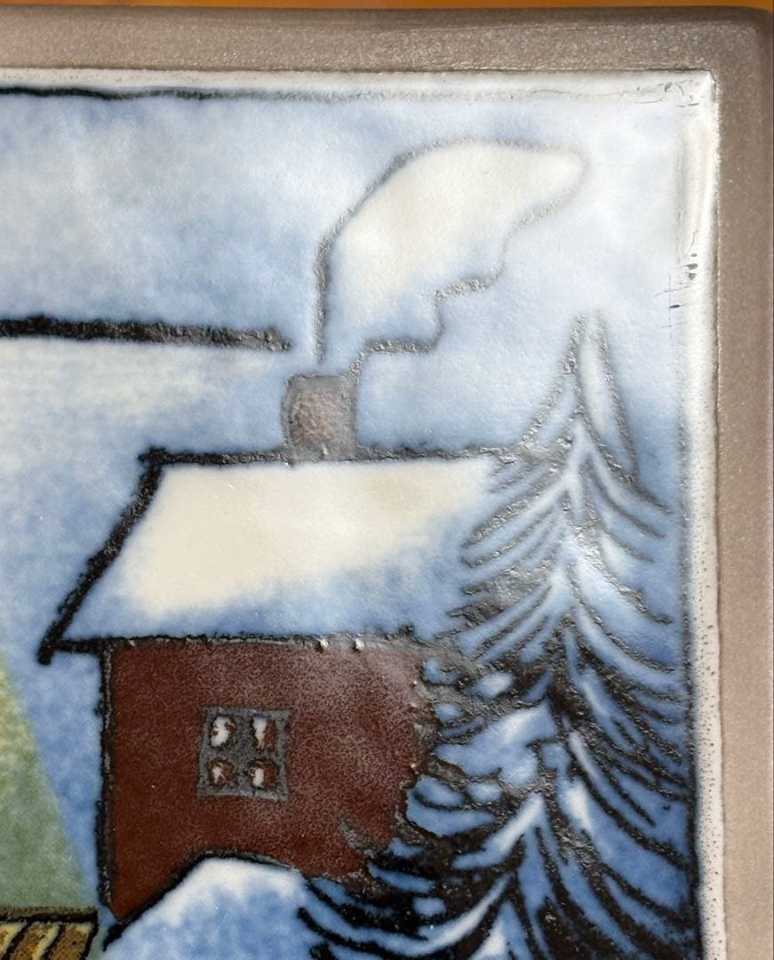 ARABIA ヘルヤ \"Kesäunelma\" 陶板画