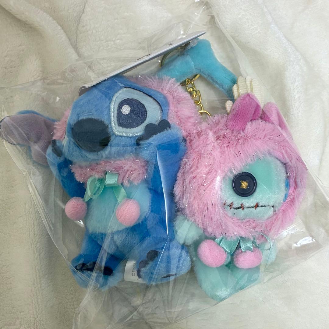 即日発送可】ディズニー スティッチ スクランプ ぬいぐるみ