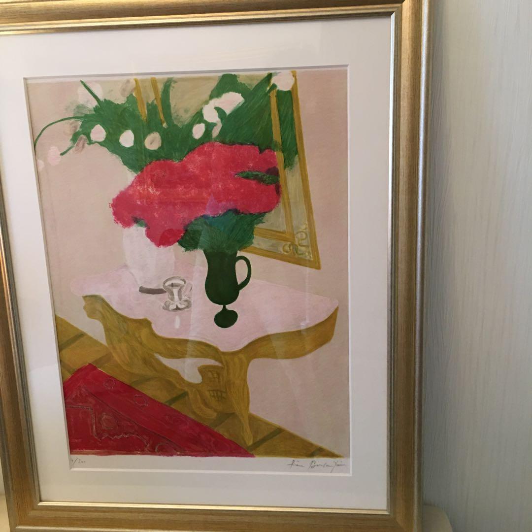 石版画　リトグラフ　フランス名画家ボンコンパン