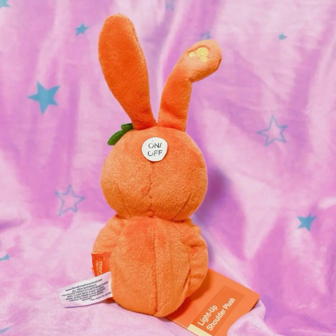 限定】香港ディズニー ステラルー かぼちゃ肩のせぬいぐるみ